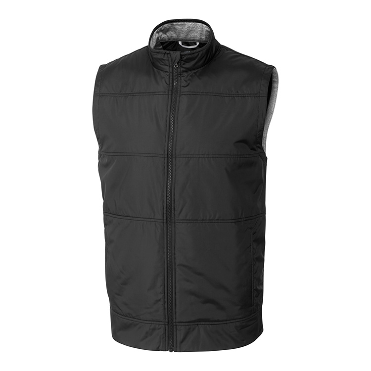 Cutter and Buck Stealth Hybrid Quilted Windbreaker Vest