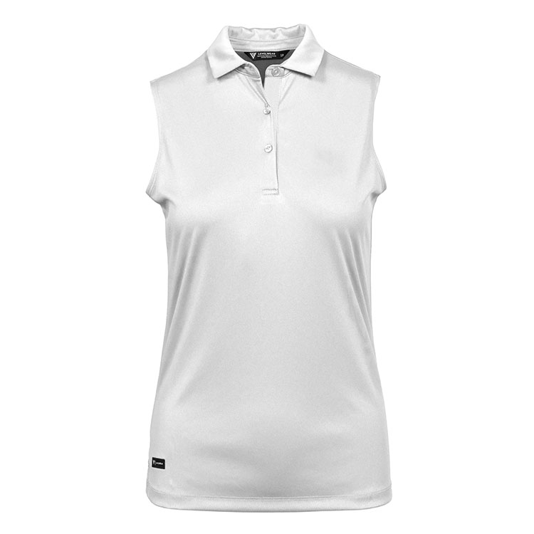 Levelwear Ladies Venice Sleeveless Polo