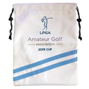 Synthetic Leather Drawstring Shoe Bag