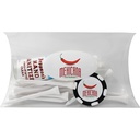 Resin Domed Poker Chip Hand Sanitizer Pillow Pack**
