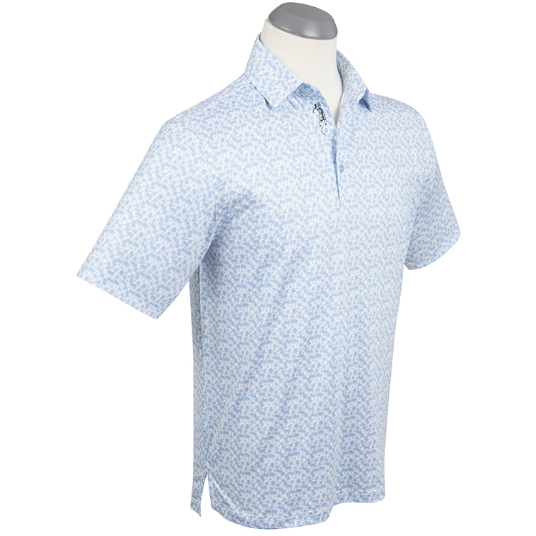 Bobby Jones Performance Palmy Print Polo*