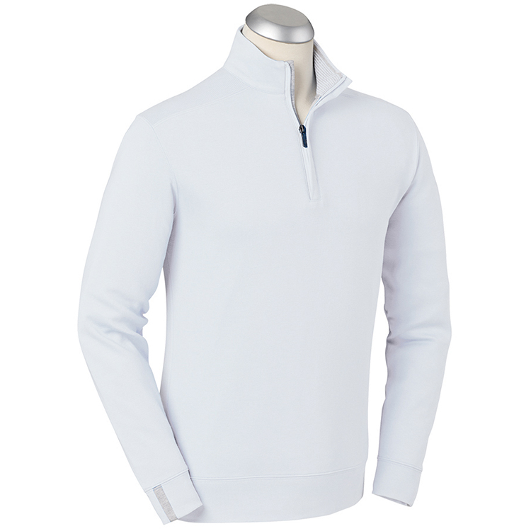 Bobby Jones Signature Leaderboard Pima Cotton 1/4 Zip Pullover*