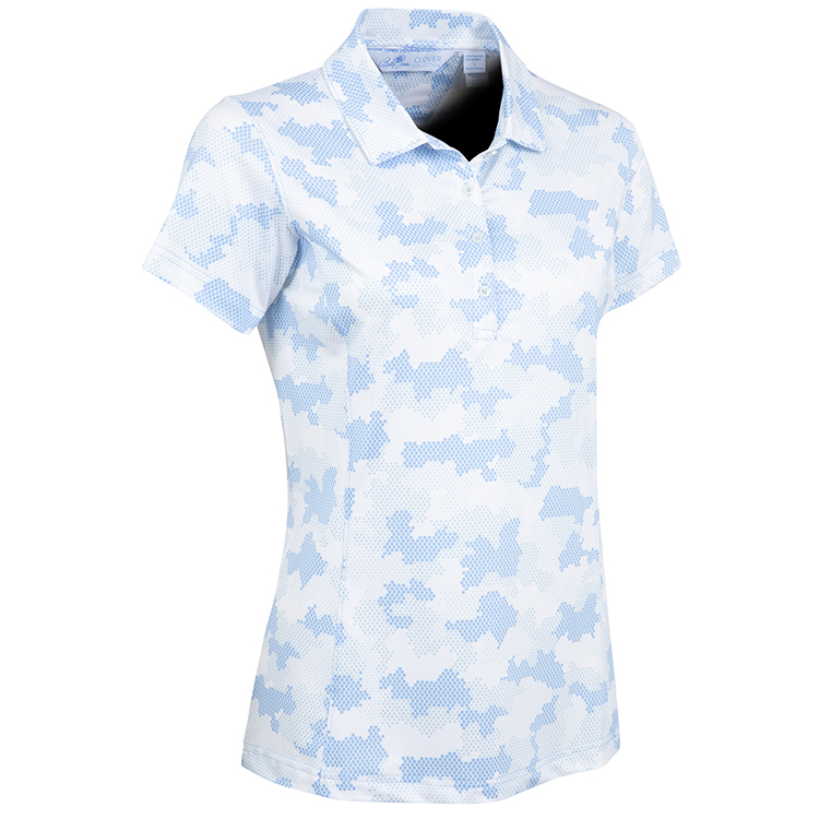 Bobby Jones Ladies Clover Classics Armed Forces Print Polo*