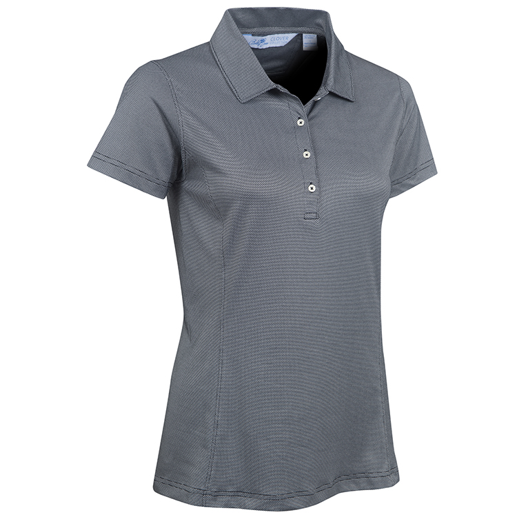 Bobby Jones Ladies Clover Classics Jacquard Dash Polo*