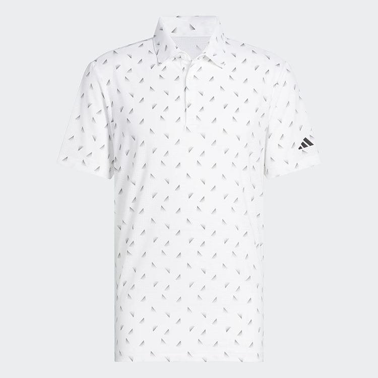 adidas Ultimate365 Printed Slice Mesh Polo**