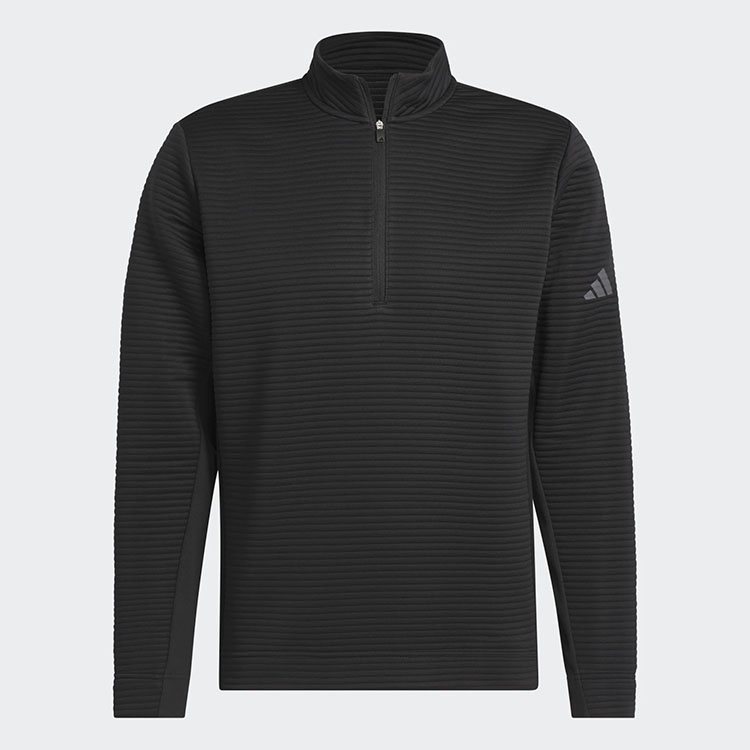adidas Ultimate365 DWR Textured Quarter Zip Pullover**