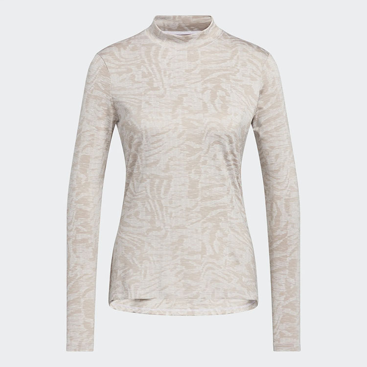 adidas Ladies Ultimate365 Jacquard Mock**