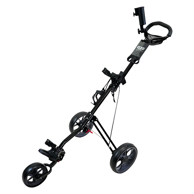 Izzo Feather-Lite 3-Wheel Push Cart