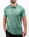 Waggle Deer Camp Camo WeaveLight Jacquard Polo