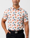 Waggle Cocky Rooster Men's Polo