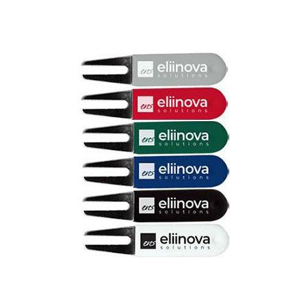 Rubber Coated Bent Divot Tool