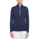 Ladies Original Penguin Lightweight Veronica 1/4 Zip Pullover	