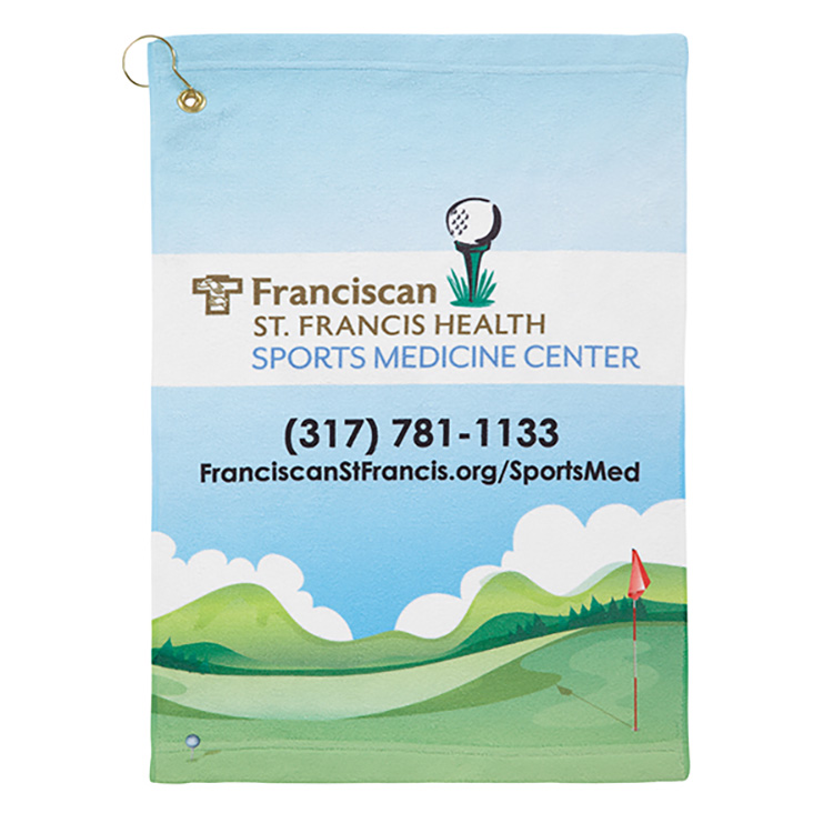 Microfiber Velour Golf Towel (15"x 22")