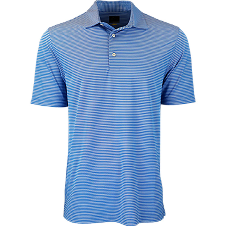 Greg Norman Freedom Micro Pique Stripe Polo
