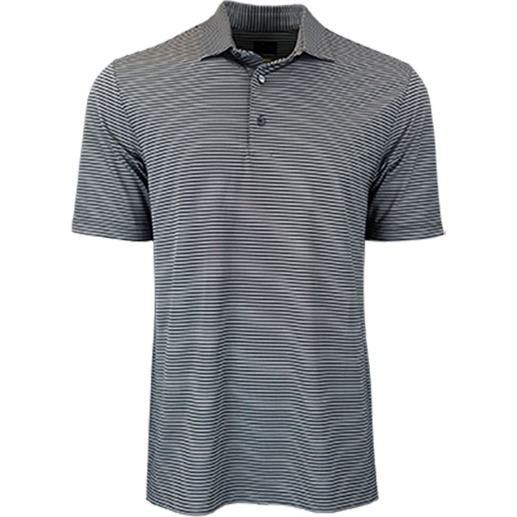 Greg Norman Freedom Micro Pique Stripe Polo*