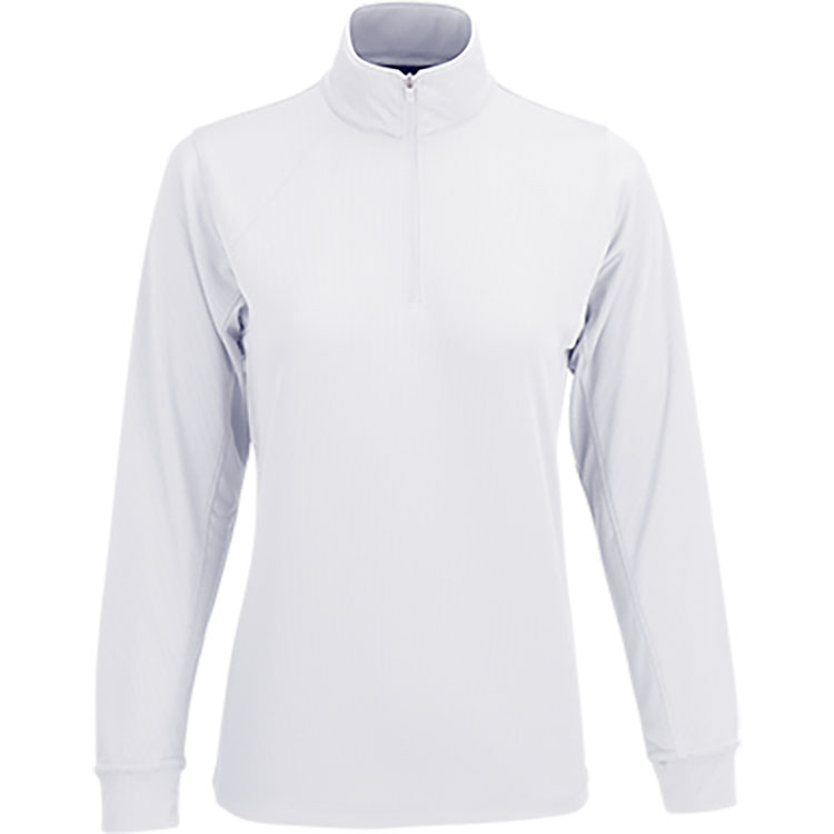Vansport Ladies Mesh 1/4-Zip Tech Pullover