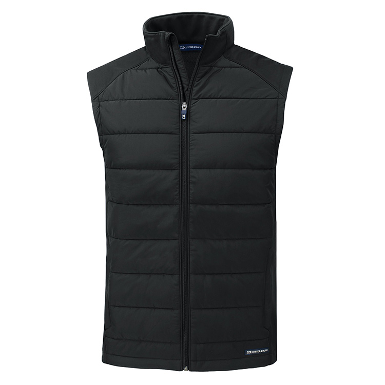 Cutter and Buck Evoke Hybrid Eco Softshell Recycled Full Zip Vest*