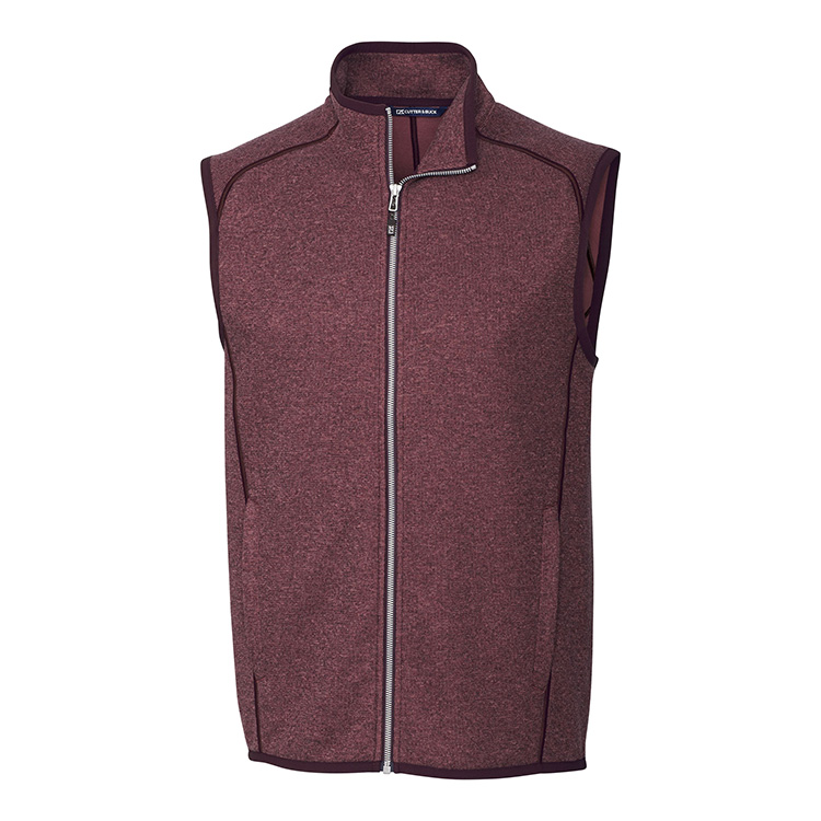 Cutter and Buck Mainsail Sweater-Knit Full Zip Vest*