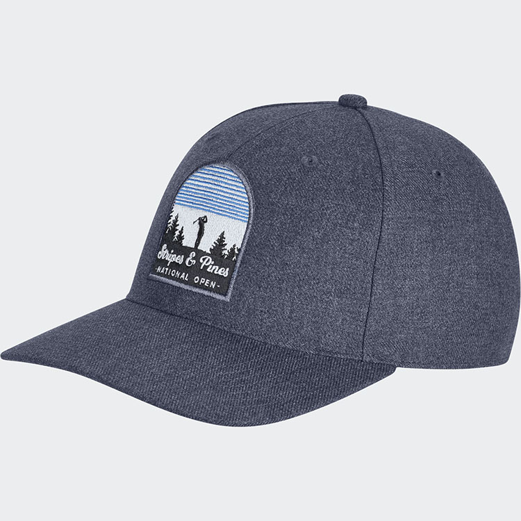 adidas High Crown Stripes and Pines Hat