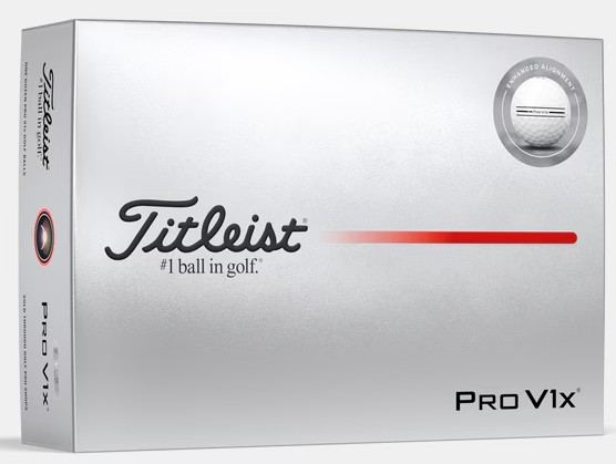 Titleist Pro V1x Enhanced Alignment 