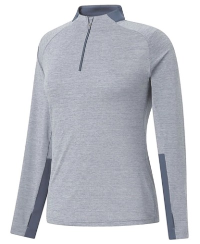 FootJoy Ladies Space Dye Quarter-Zip Midlayer*