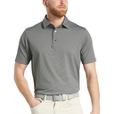 FootJoy MicroFeeder Stripe Lisle Polo - Athletic Fit