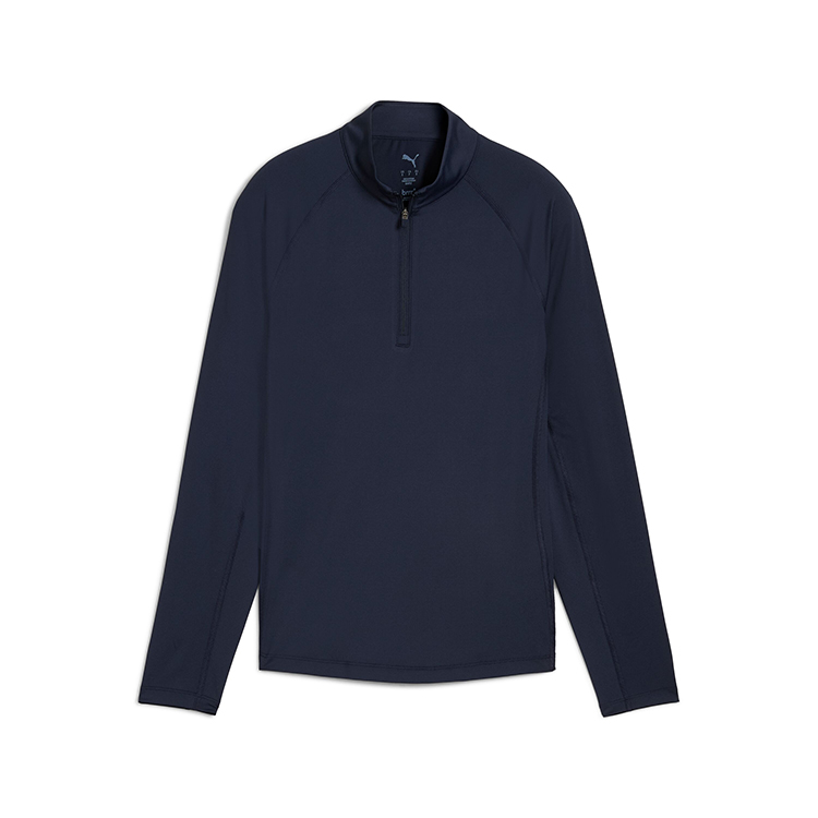 Puma Ladies You-V Solid 1/4 Zip**
