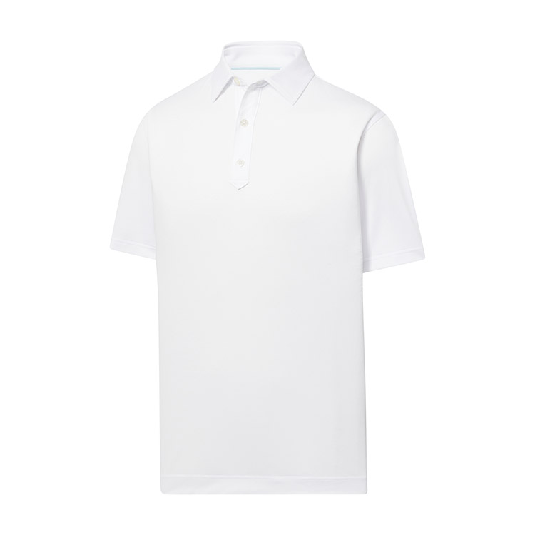 FootJoy Solid Lisle Set on Placket Polo