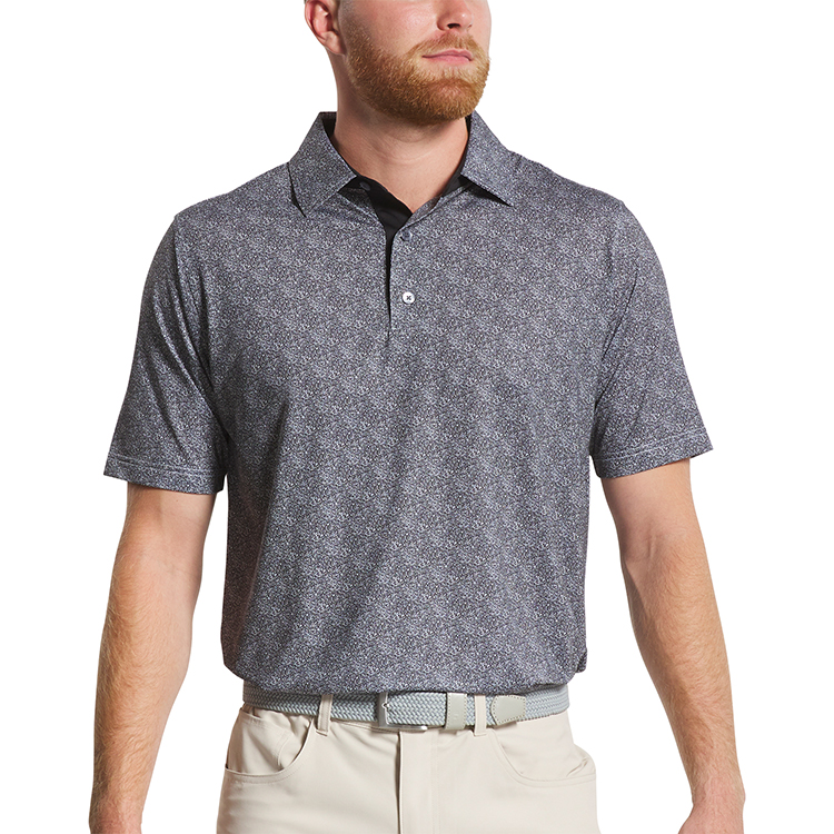 FootJoy Speckle Print Lisle Polo