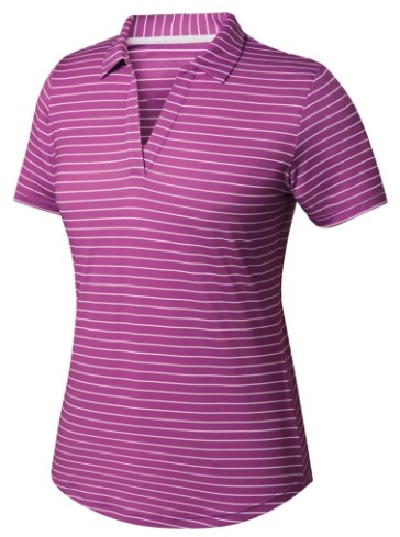 FootJoy Ladies Open Collar Stripe Shirt