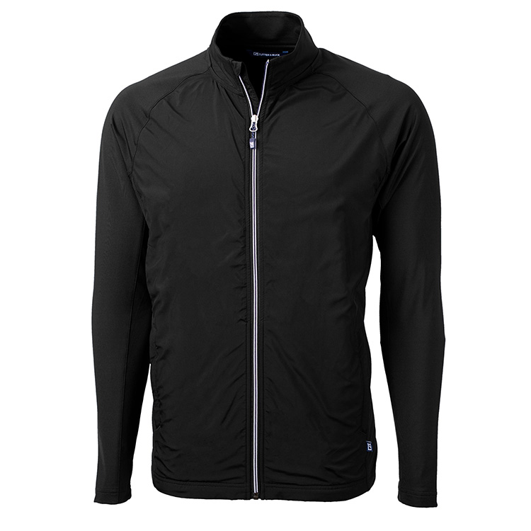 Cutter and Buck Adapt Eco Knit Hybrid Recycled Full Zip Jacket