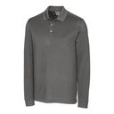 Cutter and Buck Advantage Tri-Blend Pique Long Sleeve Polo