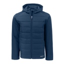Cutter and Buck Evoke Hybrid Eco Softshell Recycled Full Zip Hooded Jacket - Big and Tall