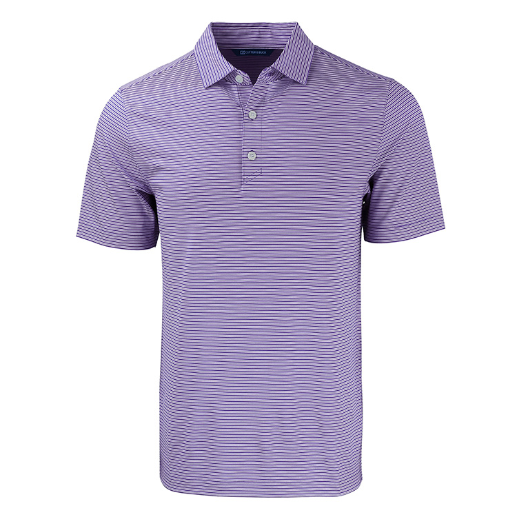 Cutter and Buck Forge Eco Double Stripe Stretch Recycled Polo