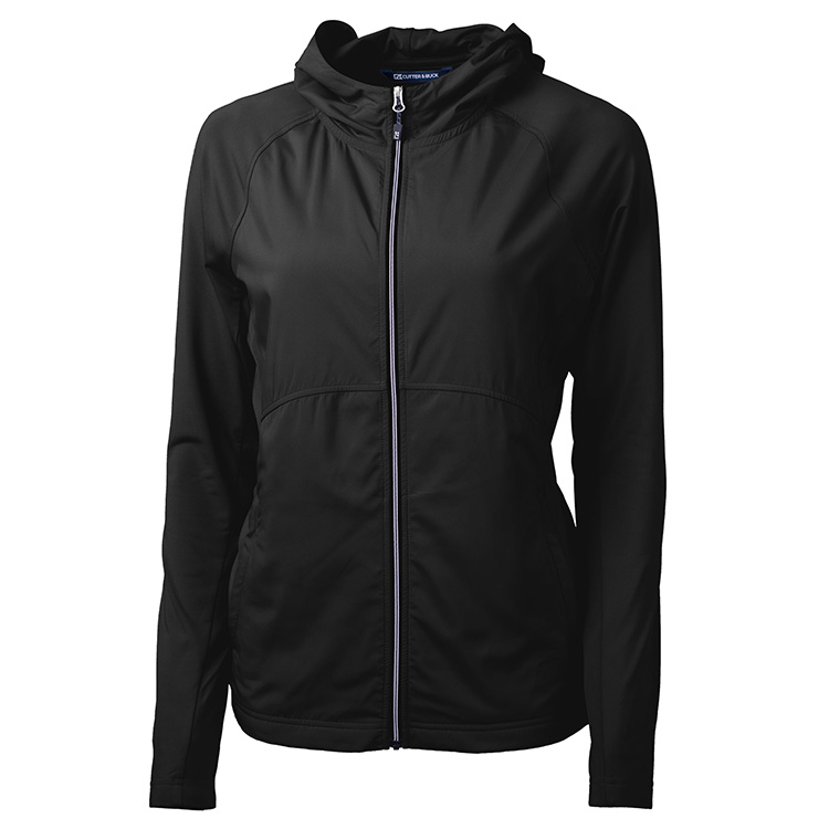 Cutter and Buck Ladies Adapt Eco Knit Hybrid Recycled Full Zip Jacket