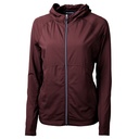 Cutter and Buck Ladies Adapt Eco Knit Hybrid Recycled Full Zip Jacket