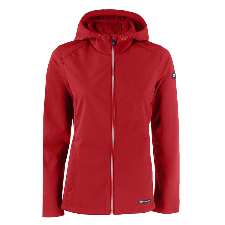 Cutter and Buck Ladies Evoke Eco Softshell Recycled Full Zip Jacket