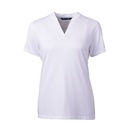 Cutter and Buck Ladies Forge Heathered Stretch Blade Top-