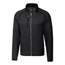 Cutter and Buck Mainsail Sweater-Knit Full Zip Jacket - Big and Tall