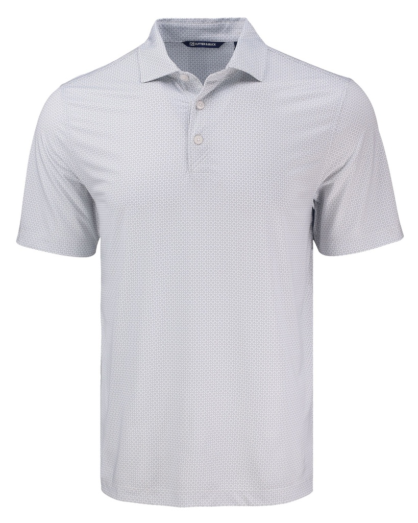 Cutter and Buck Pike Eco Diamond Dot Print Recycled Polo Men's Big and Tall