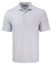 Cutter and Buck Pike Eco Diamond Dot Print Recycled Polo Men's Big and Tall