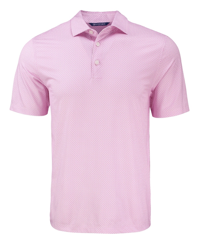 Cutter and Buck Pike Eco Diamond Dot Print Recycled Polo