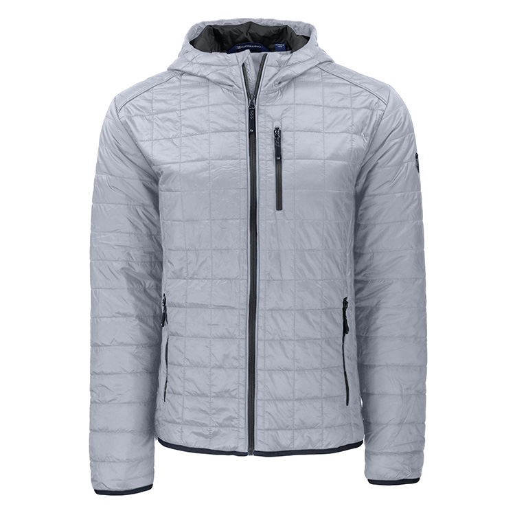 Cutter and Buck Rainier PrimaLoft® Eco Full Zip Hooded Jacket