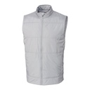 Cutter and Buck Stealth Hybrid Quilted Windbreaker Vest Men's Big and Tall