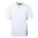 Cutter and Buck Virtue Eco Pique Tile Print Recycled Polo Men's Big and Tall
