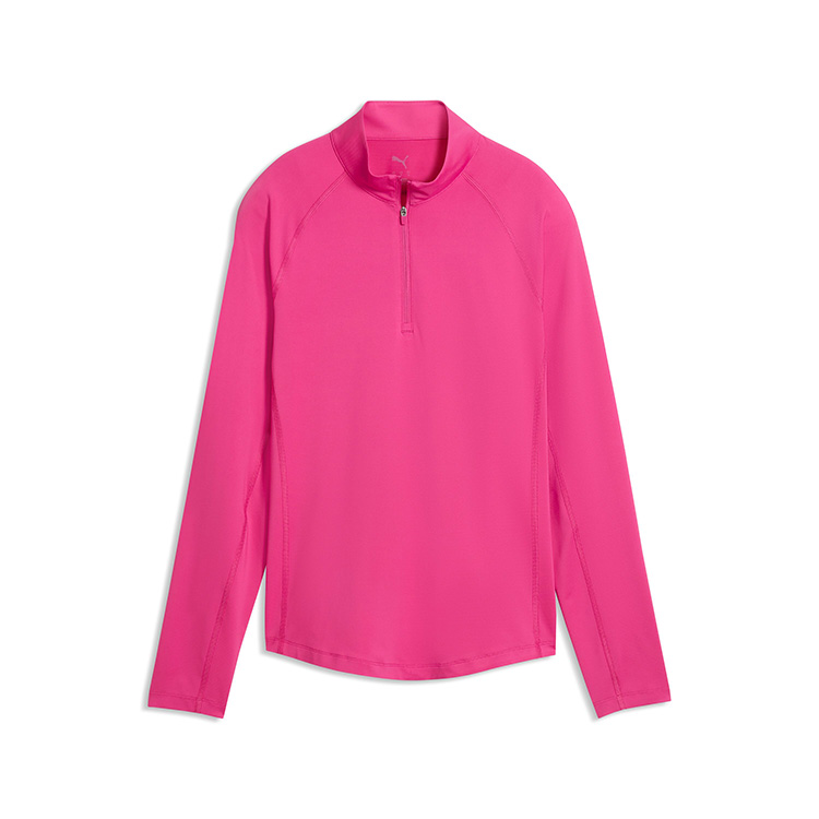 Puma Ladies You-V Solid 1/4 Zip