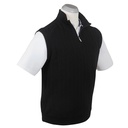 Bobby Jones Signature Merino 1/4-Zip Mock Neck Wind Vest (Unlined)