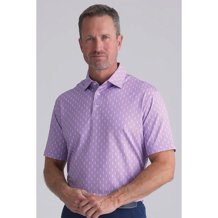 Bermuda Sands Russell Golf Print Polo