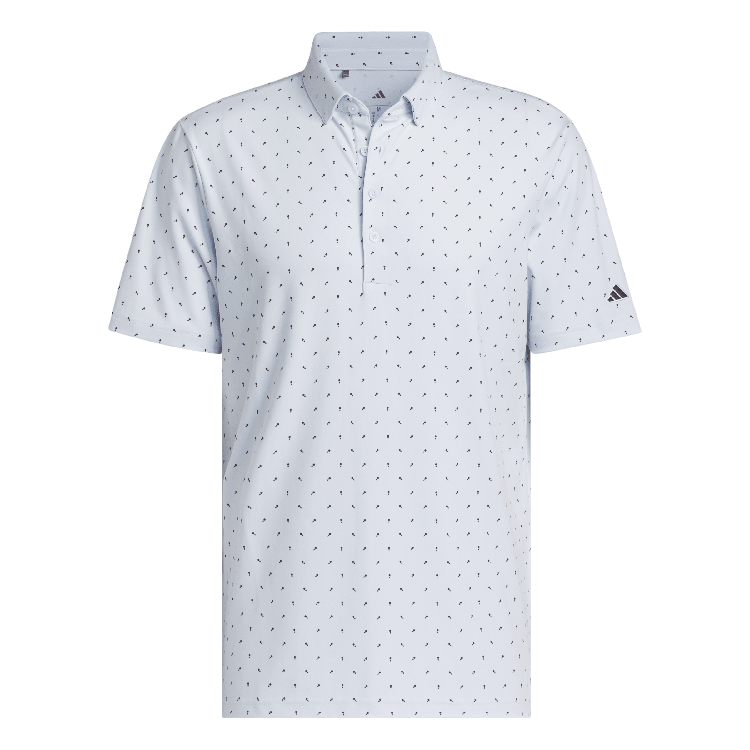 adidas Ultimate365+ Micro Print Polo