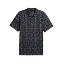 Puma Cloudspun Argyle Bloom Polo- Back Neck